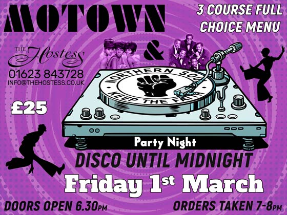 northern soul and motown party night