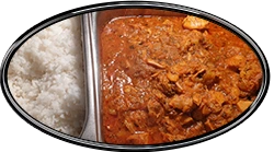 aloo methi gosht pork and potato curry