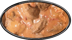 liver sausage bacon and onions