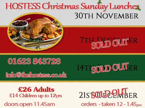christmas party nights starts Sunday 30th november