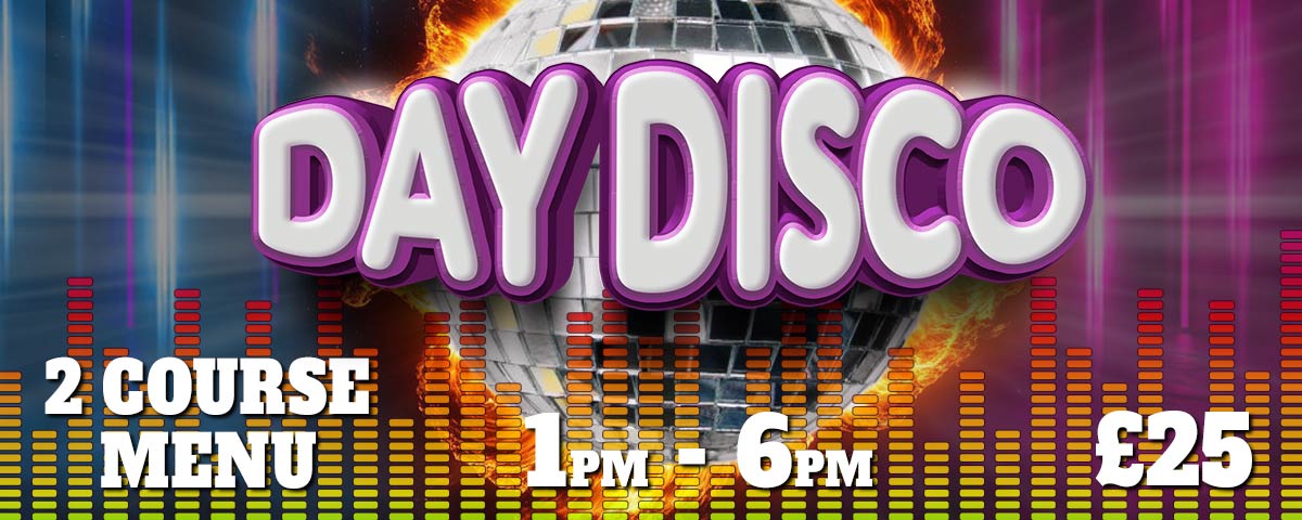 day disco 1-6pm 21st june