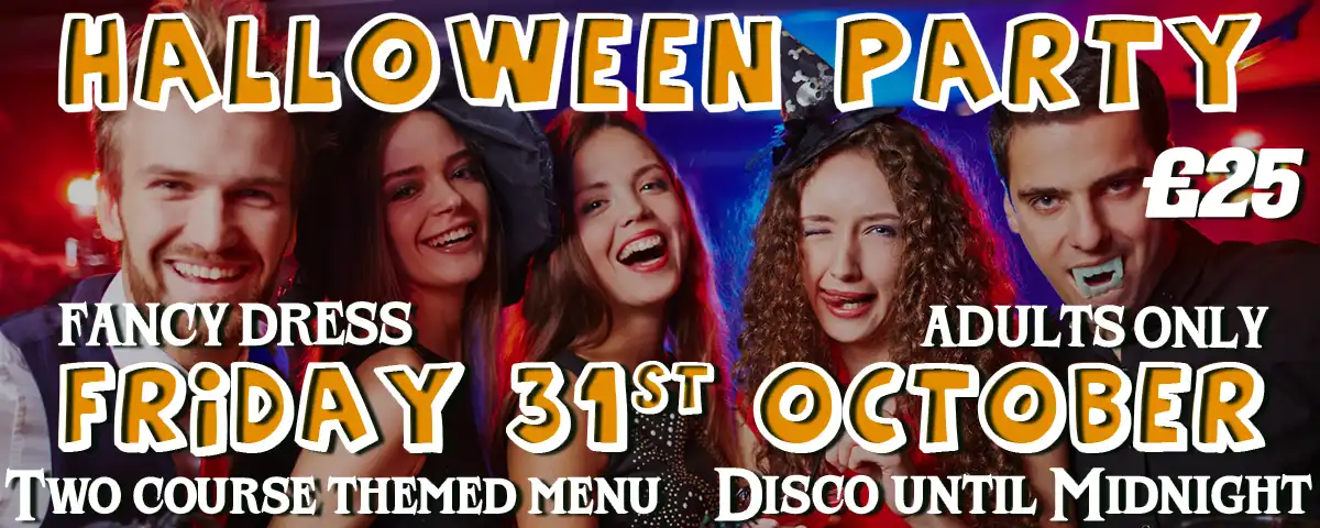 Halloween Party Friday 31st October