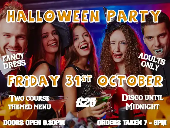 halloween party adults only 31st october
