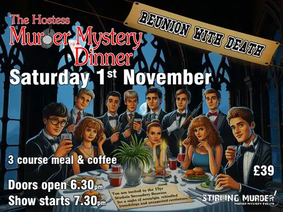 murder mystery saturday 1st november